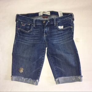 Denim Hollister Shorts